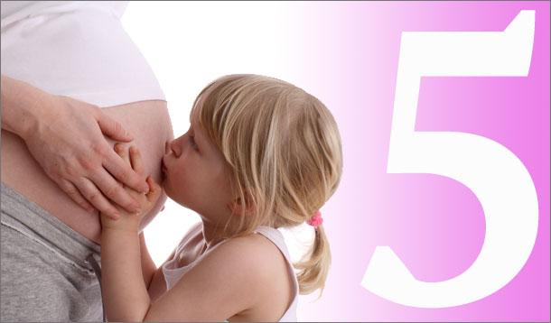 Những lưu ý cho bà bầu ở tháng thứ 5 thai kỳ 1