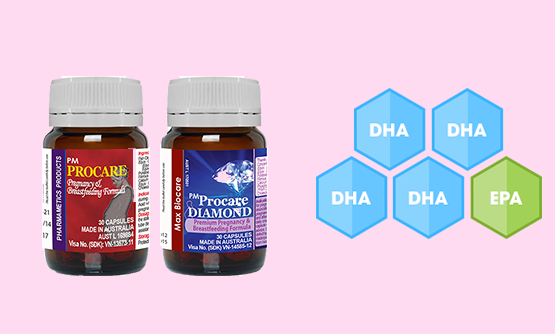 6. Tăng chất lượng sữa mẹ bằng PM Procare/PM Procare Diamond 1