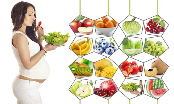 Thực đơn cho bà bầu đủ chất 1