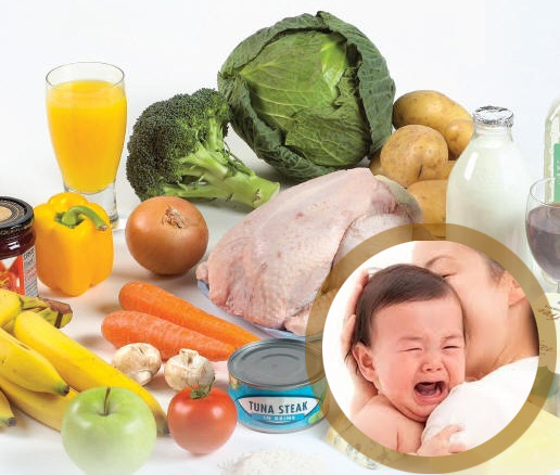 Trẻ sơ sinh bị tiêu chảy mẹ nên ăn gì? 1